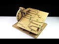 Wow amazing diy marble run machine without electricity  just5mins