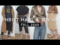 Fall Thrift Haul & Try On 2020