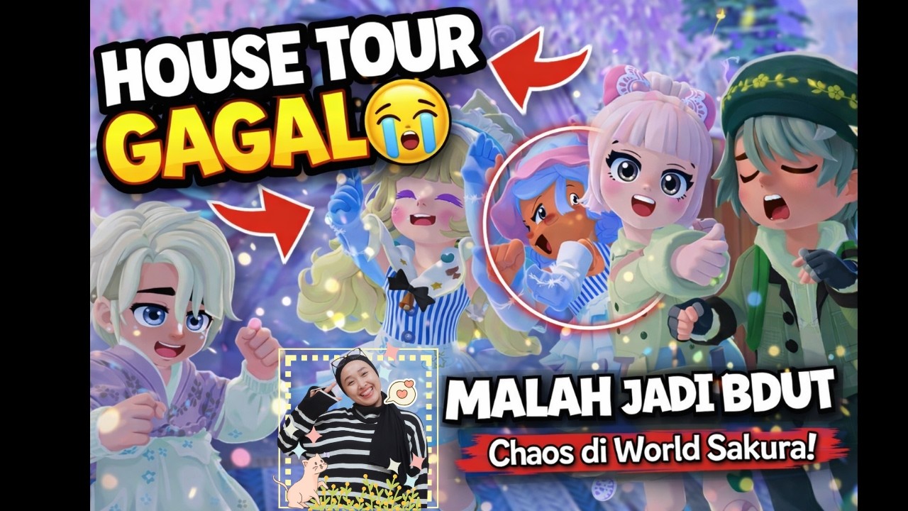 Heartopia Indonesia 😭 Join World Sakura… Ujungnya Cuma Ngakak Gak Jelas!