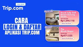 CARA LOGIN DAN DAFTAR DI APLIKASI TRIP.COM | TERBARU 2024 screenshot 3