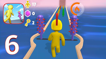 Giant Rush - Gameplay Walkthrough Part 6 Levels 16 - 18 (Android, iOS)