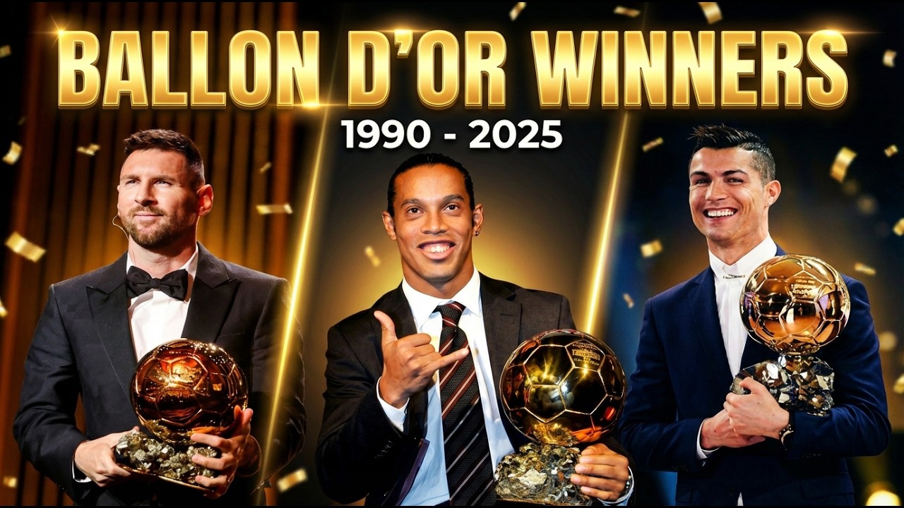 Every Ballon d'Or Winner (1990-2025) 🏆 Wait for the End! 🤯