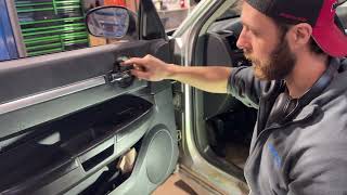 2010 Dodge Charger Door Panel Trim Removal