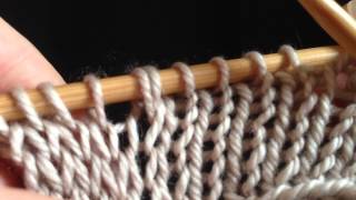 Shadow wraps - short rows technique