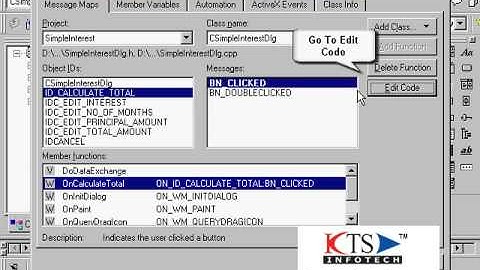 Windows programming using VC++ and MFC| VC++ Video Tutorials | Dialog
