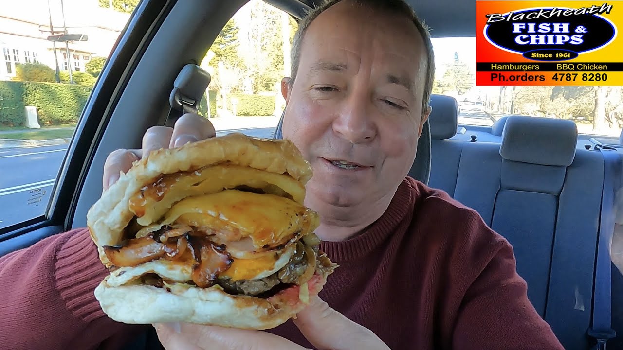 Blackheath Fish Shop Hamburger With The Lot & More