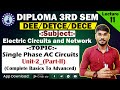 Lec-11| Diploma 3RD Sem_DEE/DETC/DECE |Electric Circuits & Theory| Single Phase AC Circuits | Part-2