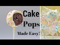 How To Make CAKE POPS ~ Easy Cake Pops Tutorial