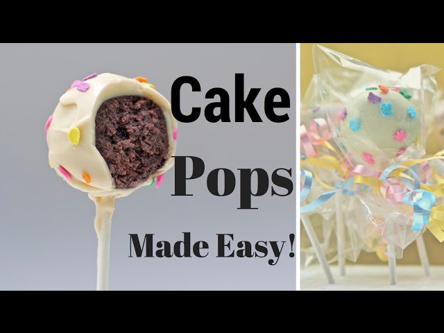 How to Make the Best Beautiful and Easy Cake Pops