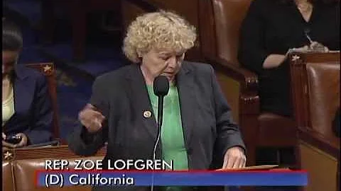 Rep. Zoe Lofgren Asks House GOP: Where is A Judiciary Member to Manage Trent Franks Abortion Bill