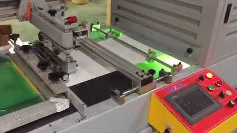 Three color Automatic roll to roll screen printing machine for Ceiling board