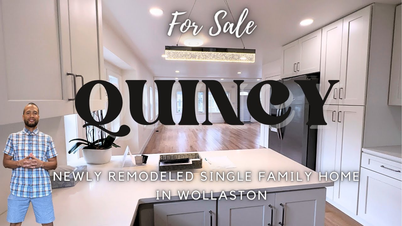 Newly Remodeled Single Family Home For Sale Quincy, MA 4 Beds 3