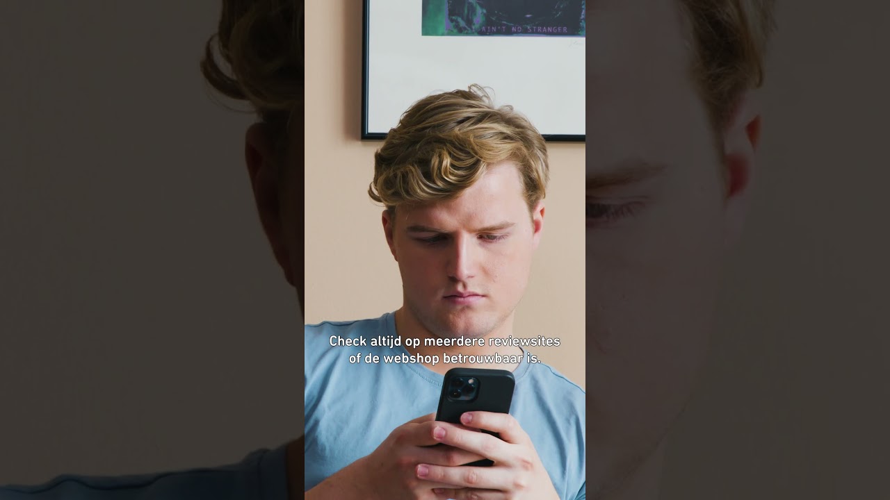 Morgen in huis! Of toch niet? Eerst checken, dan bestellen