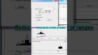 Slider: adapting the number of ranges and changing the colors.