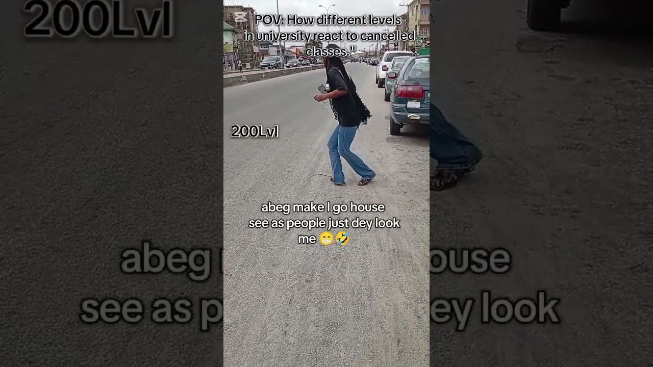 how different levels in University react to cancelled classes,