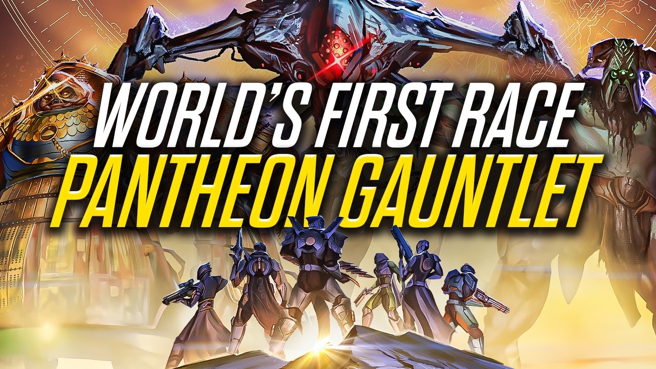 PANTHEON GAUNTLET WORLD'S FIRST RACE! PANTHEON ZONE HOSTED BY @cbgray & @evanf1997 COMMUNITY RACE!