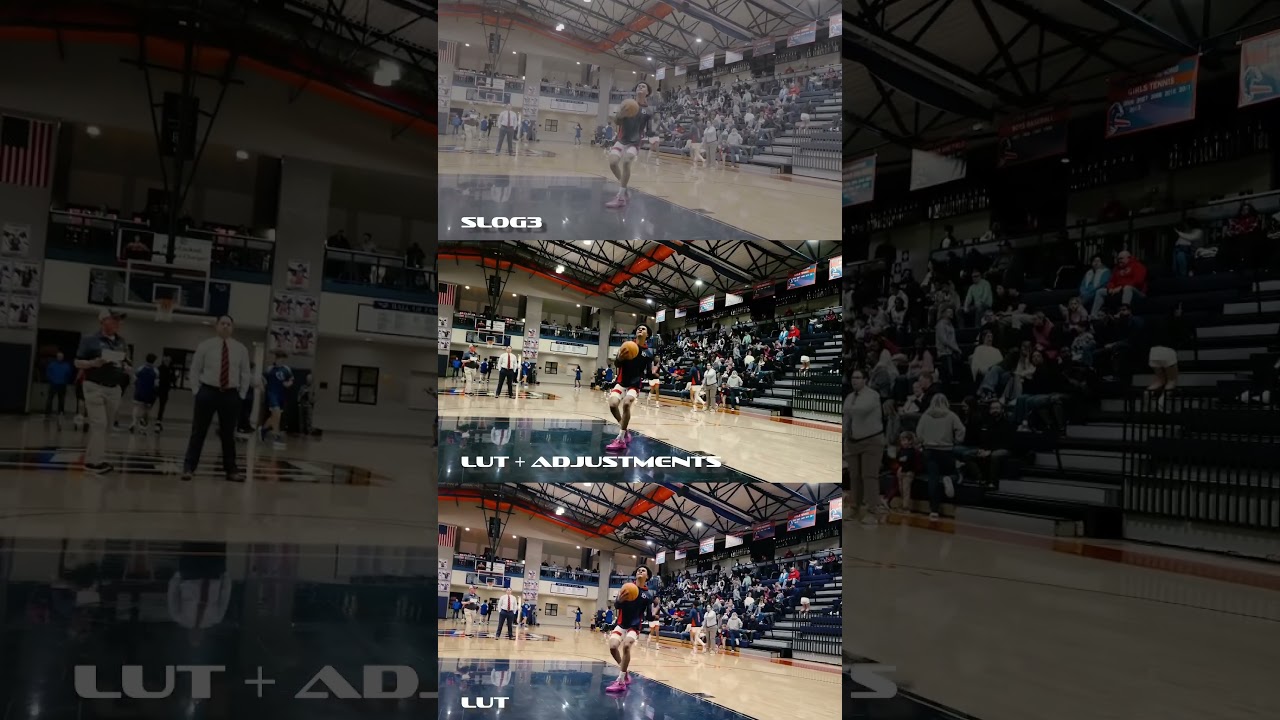 How I color grade my sports clips🎥 