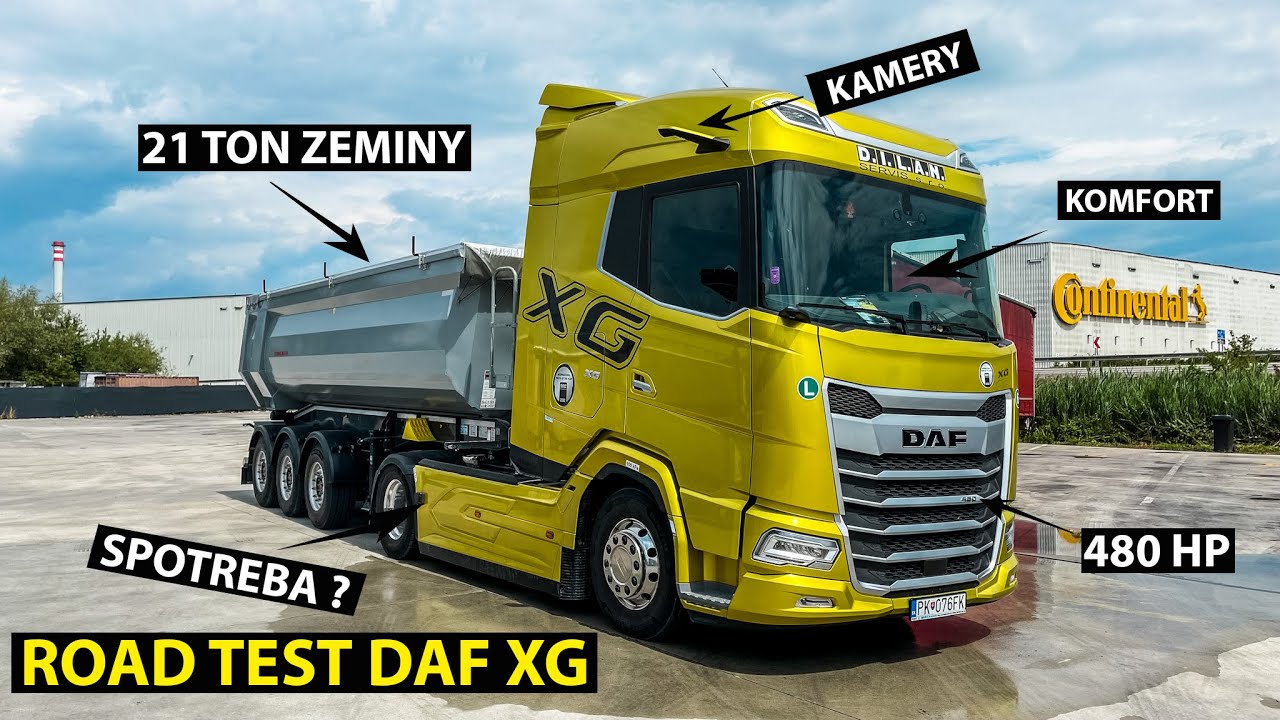 ČO DOKÁŽE NA CESTE NOVÝ DAF XG