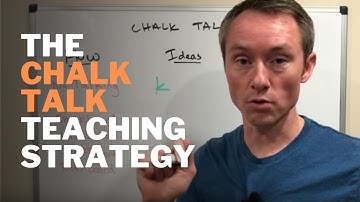 The Chalk Talk Teaching Strategy