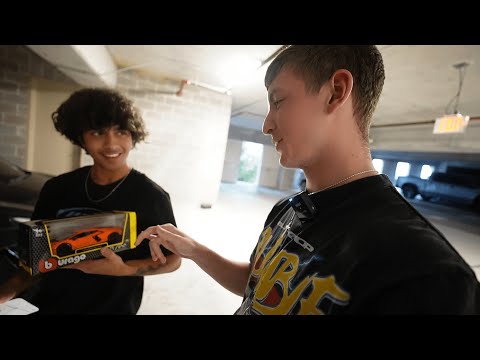 Giving Cash His Present