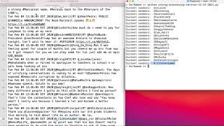 File I/O, String Processing: Using small tweet dataset