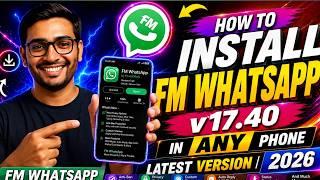 FM WhatsApp New Update V17.40 | How To Download FM WhatsApp V17.40F | FM WhatsApp Latest Version screenshot 1