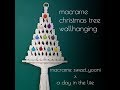 Macrame Christmas tree wallhanging/ 마크라메 크리스마스 트리 월행잉 / 트리만들기 / 크리스마스 인테리어