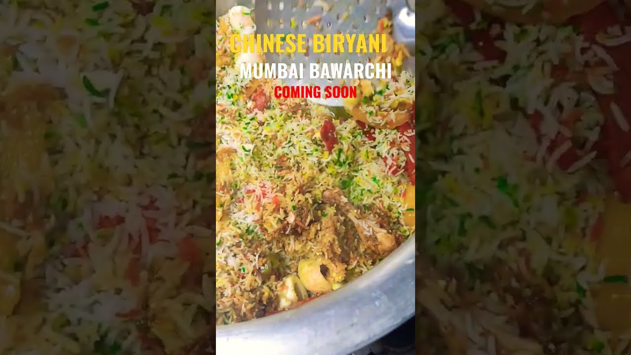 BAWARCHI  CHINESE TIKKA BIRYANI  THE BEST RECIPE EVER!  COMING SOON CHANNEL KO SUBSCRIBE ZARUR KAREN