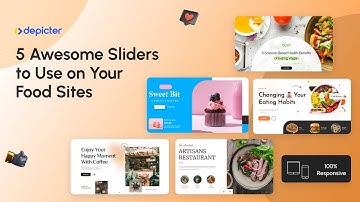 5 Perfect Food Slider Templates for Desktop, Tablet, and Mobile Devices