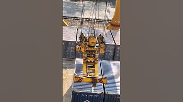 Container Gantry Crane #crane #shorts #gantrycrane