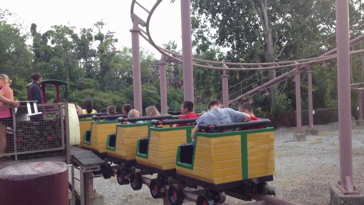 Cedar Point Woodstock Express Roller Coaster Off Ride YouTube