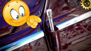 Classic VW BuGs Hinge Pin Removal and New Installation