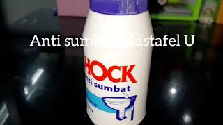 Shock Anti Sumbat Wastafel U Soda Api Rumah Tangga