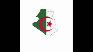 Algeria Flag & Map