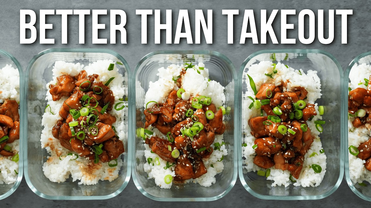 Better Than Takeout Sesame Chicken | High-Protein Meal Prep