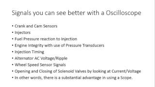 HD Scope Diagnostics Part 1