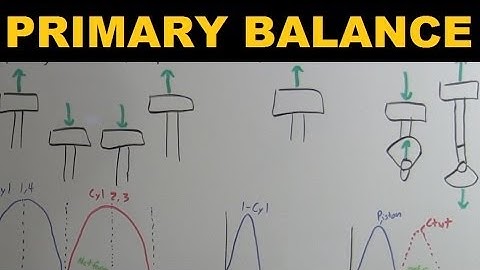 Primary Engine Balance - Explained