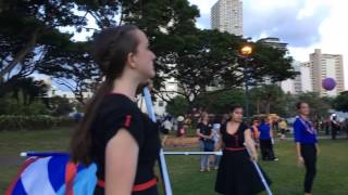 Mannequin Challenge by the Danvers HS Falcon Marching Band in Honolulu Hawaii
