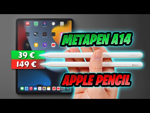 Metapen A14 vs Apple Pencil - Die beste Apple Pencil Alternative 🤫 