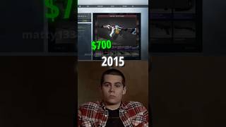 AK Skin Prices THEN vs NOW