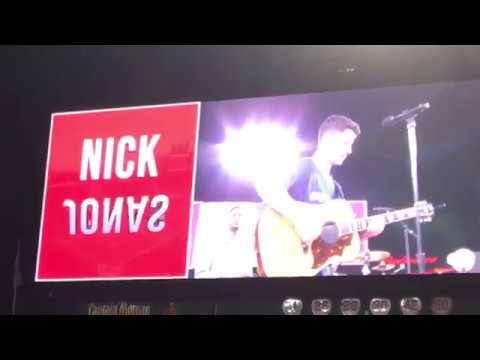 Nick Jonas 2018 Postgame Concert
