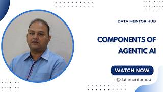 #3 Agentic AI Series | Components of Agentic AI Explained