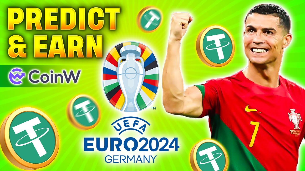 predict-earn-crypto-while-watching-euro-2024-football-on-coinw-youtube