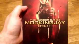 The Hunger Games MockingJay Part 1(Best Buy Exclusive) Steelbook Unboxing!