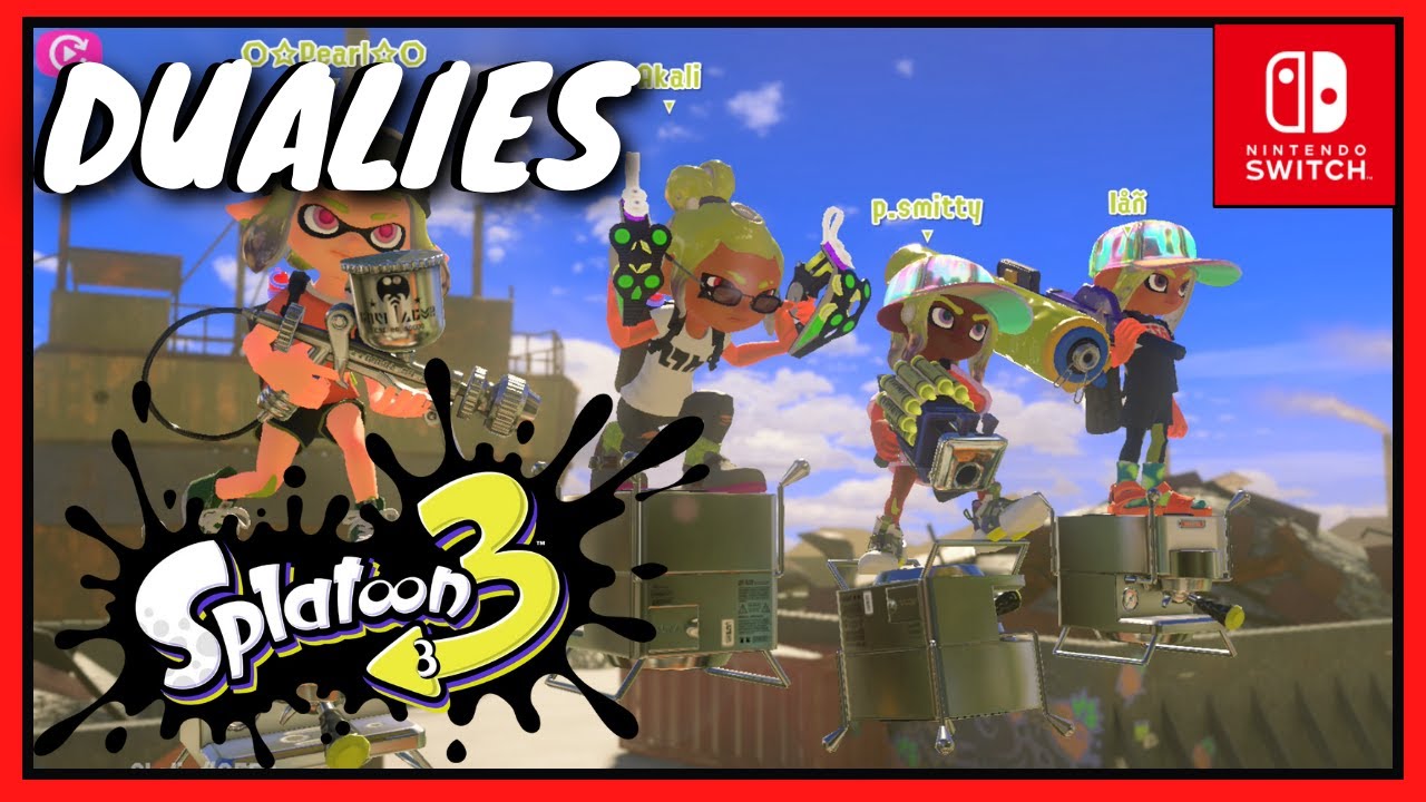 Dualies Are OP !! Turf War ~ DUALIES MATCH | Splatoon 3 - YouTube