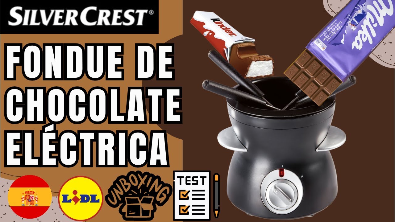 FONDUE DE CHOCOLATE ELÉCTRICA SilverCrest SSFE 25 A2 ESPAÑA ESPAÑOL