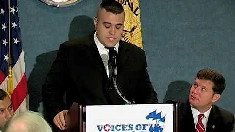 Alexander Nicholson at DADT Repeal Tour Launch
