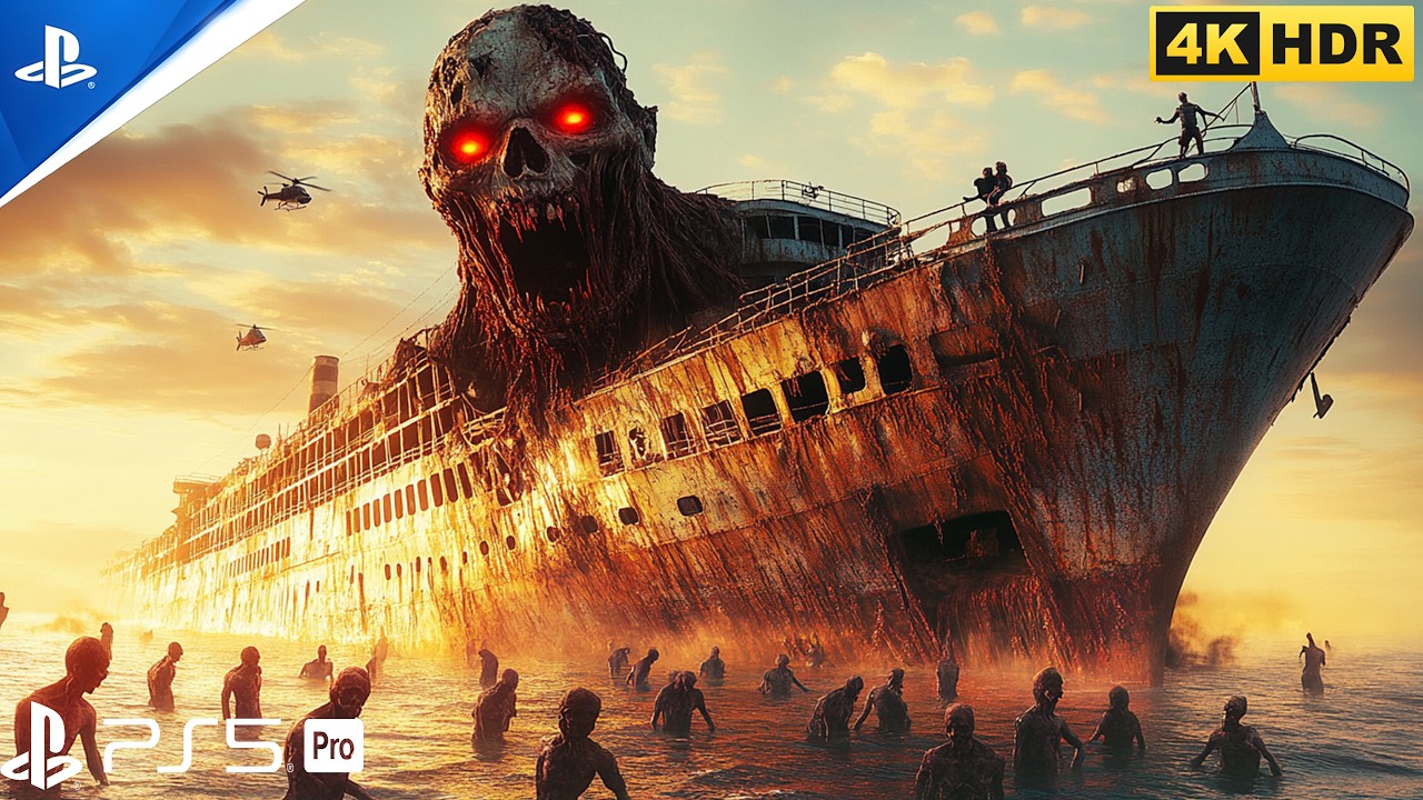 Horror on the Cruise Ship Zombie Apocalypse (PS5 PRO) Immersive
