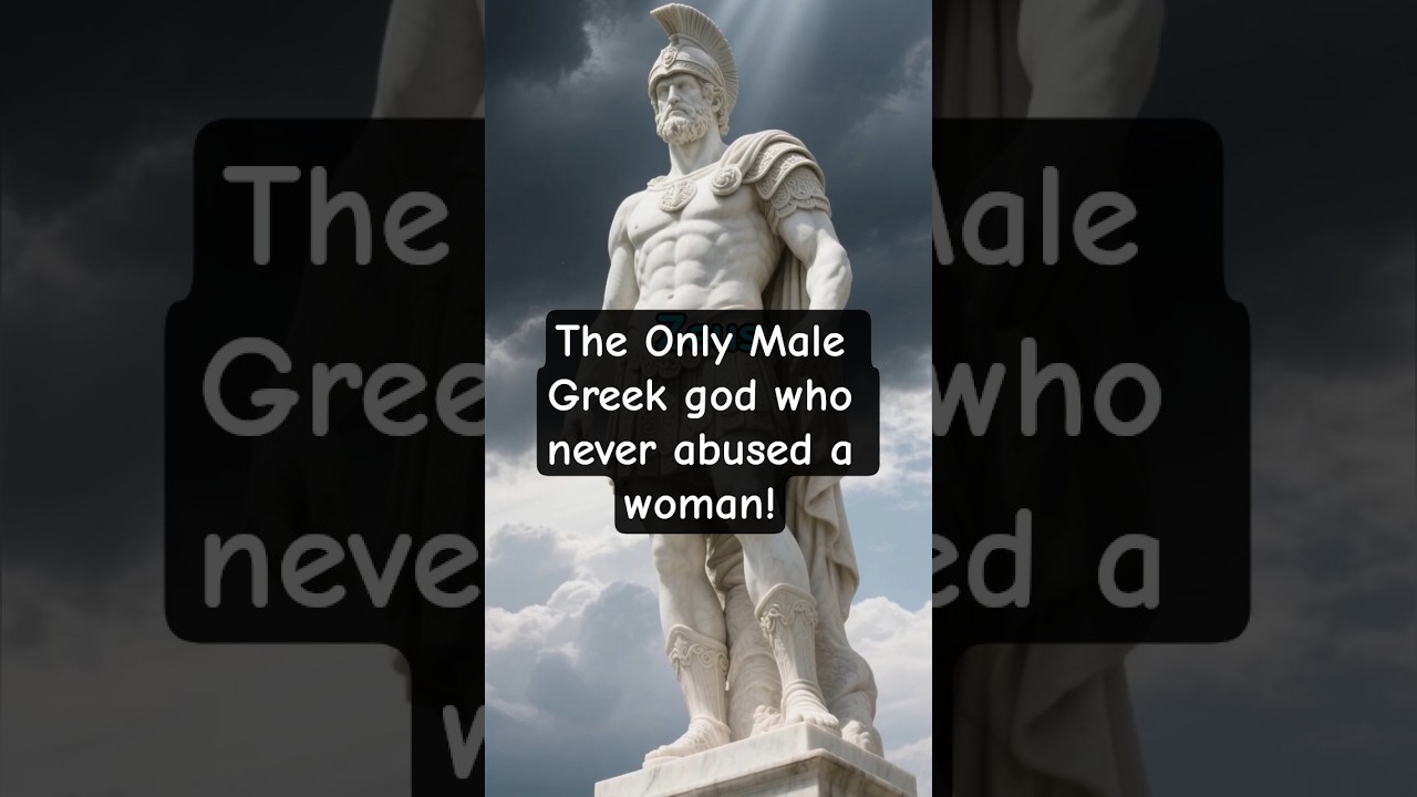 The Only Male Greek god who never abused a woman! 