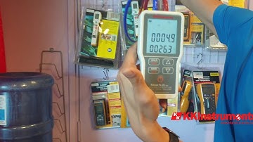 3. RIX444 PITOT TUBE AIRFLOW METER SET(5): Measuring Airflow by pitot tube from 0.00m/s